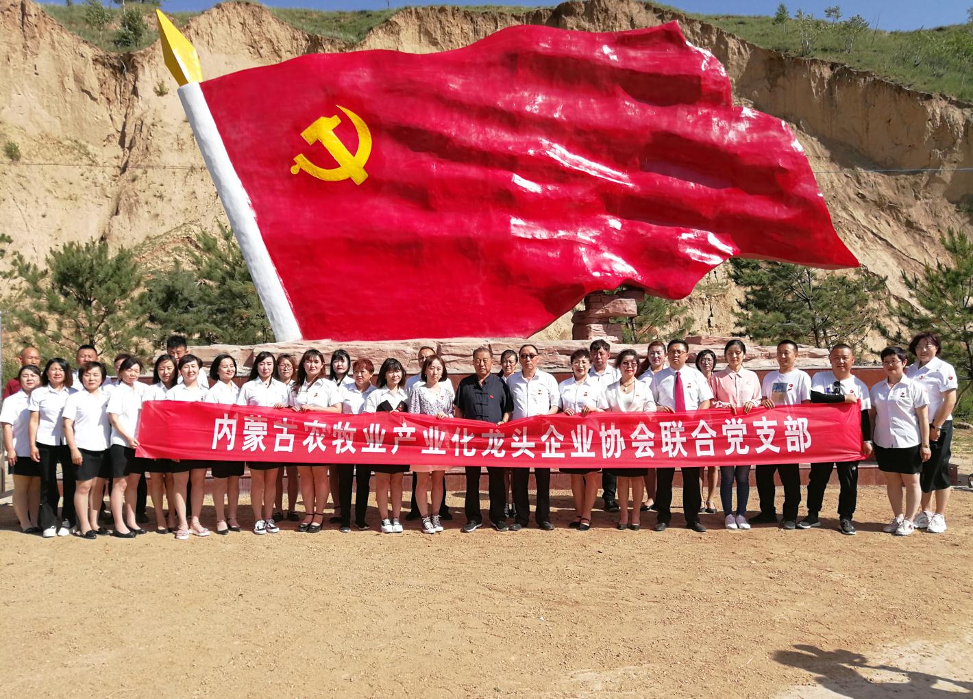 內(nèi)蒙古農(nóng)牧業(yè)產(chǎn)業(yè)化龍頭企業(yè)協(xié)會(huì)走進(jìn)石人灣村開展“辦實(shí)事、解難題，送溫暖，傳黨恩”公益活動(dòng)